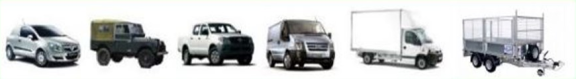 Van, pickup, commercial 4×4 or similar