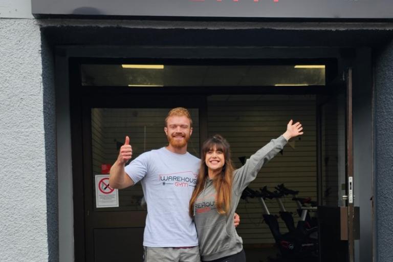 Jack and Jennifer Renfrew, Warehouse Gym