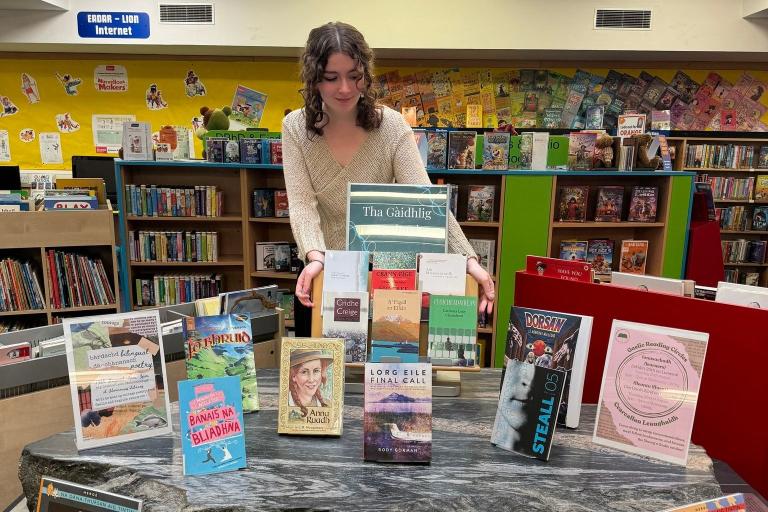 Gaelic Book Display