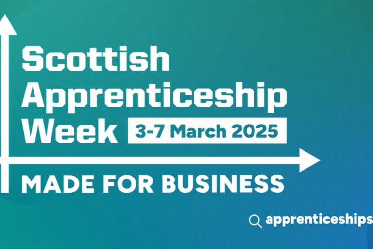 Scottish Apprenticeship Week 3-7 March 2025, Made for business, apprenticeships.scot