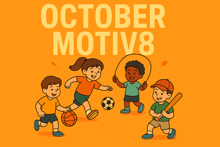 October Motiv8 Image of children playing