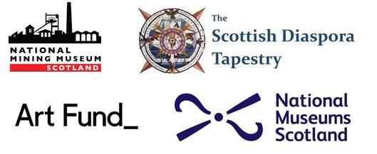 nnms, art fund, diaspora and NMS Logos